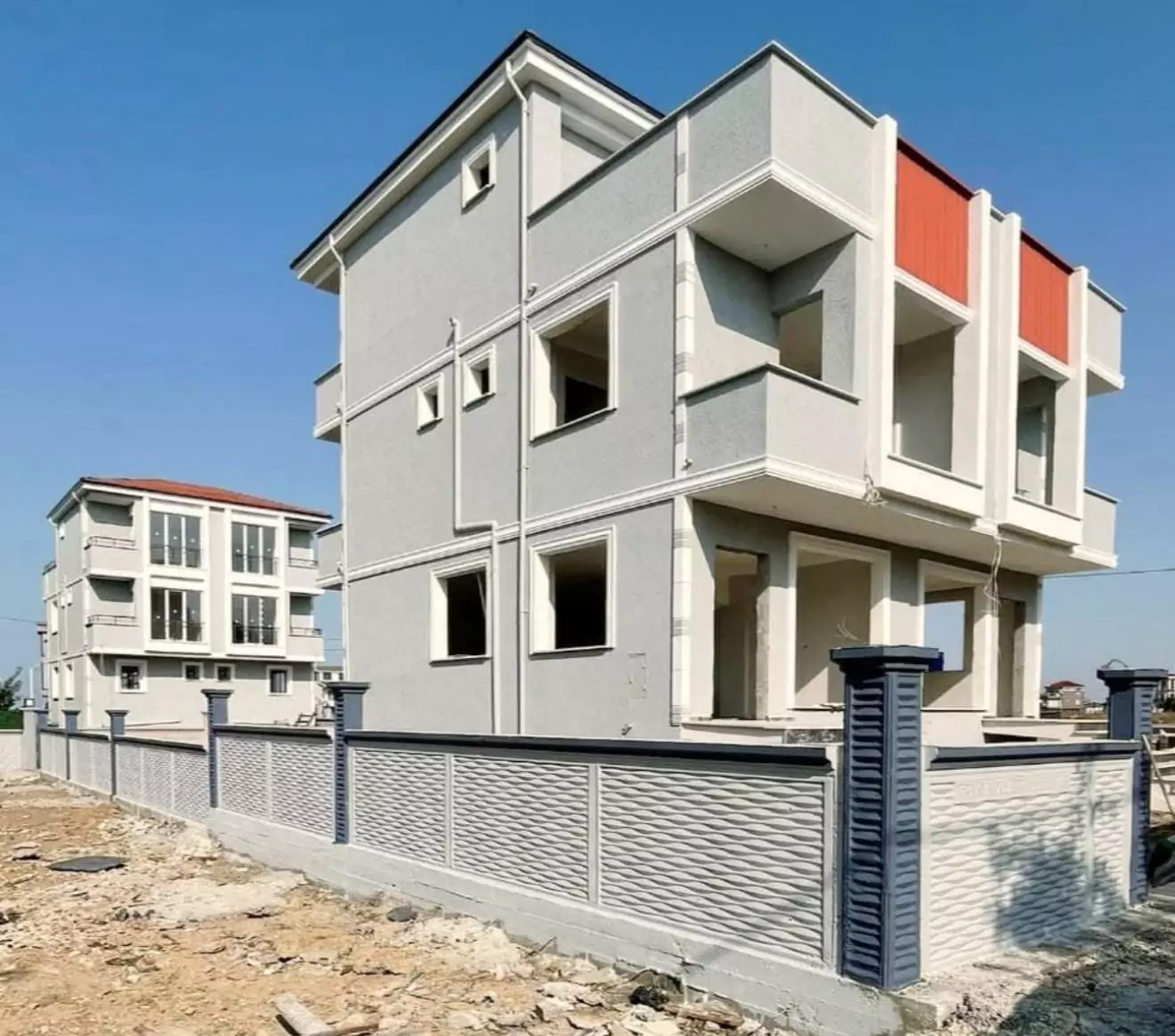 Dışa Çıkan Dalga Desen Bahçe Duvarı Kalıbı, Dışa Çıkan Dalga Desen Beton Duvar Kalıbı