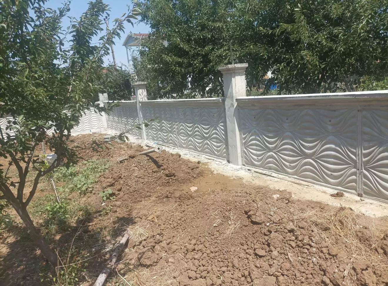 Burgu Desen Bahçe Duvar Kalıbı, Burgu Desen Beton Duvar Kalıbı