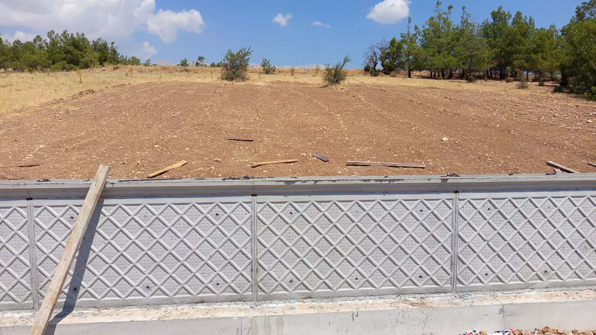 Baklava Desen Bahçe Duvar Kalıbı, Baklava Desen Beton Duvar Kalıbı