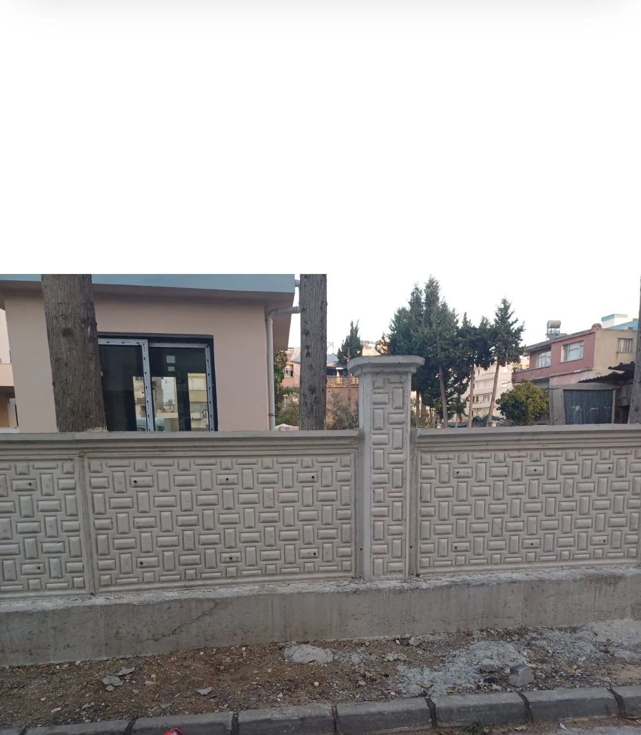 Labirent Desen Bahçe Duvar Kalıbı, LAbirent Desen Beton Duvar Kalıbı