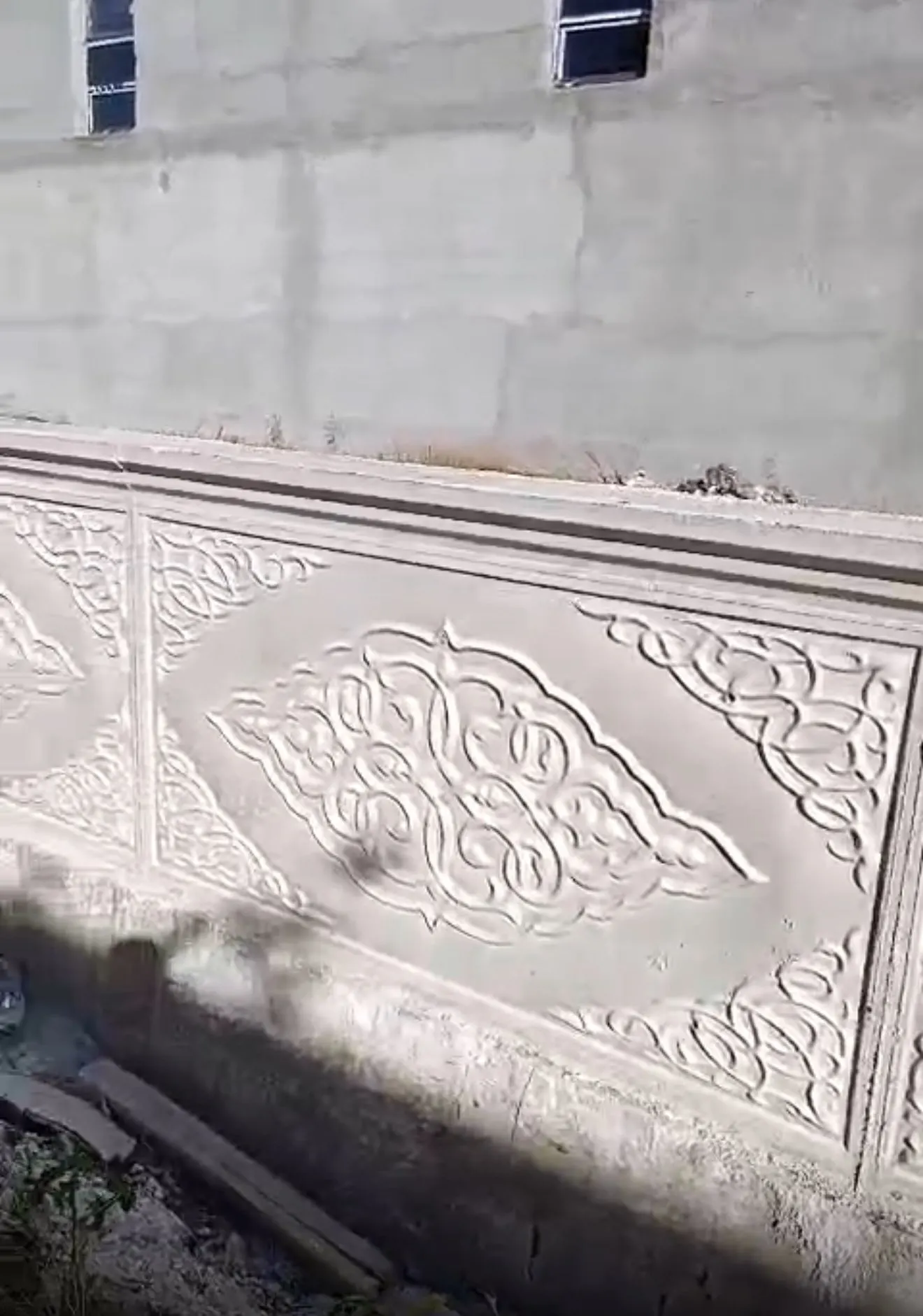 Osmanlı Desen Bahçe Duvar Kalıbı, Osmanlı Desen Beton Duvar Kalıbı