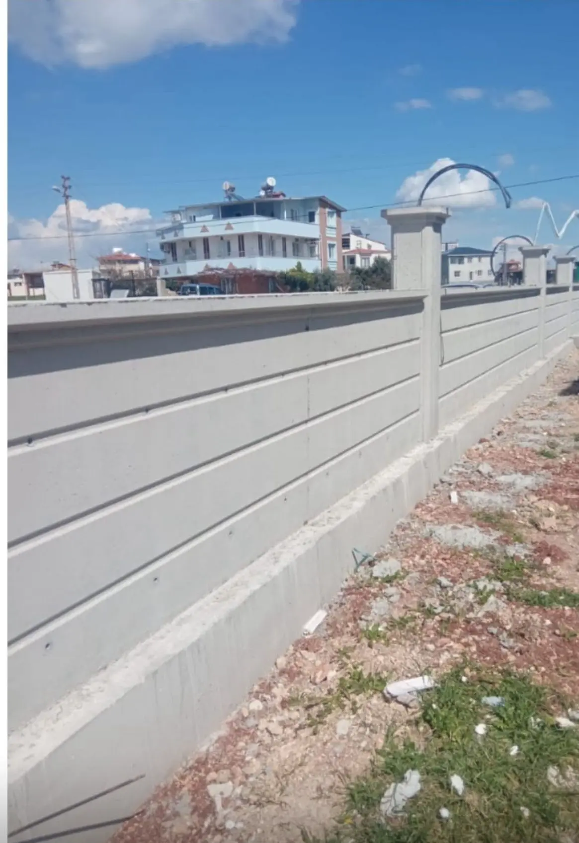 3 Fugalı Beton Duvar Sac Kalıbı 